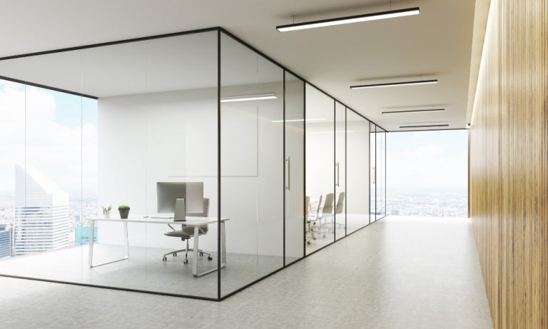 Maintaining Glass Cubicles: Tips for a Sparkling Office